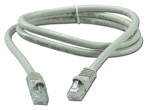 CAT5 Ethernet Cable RJ45- 3' / Light Grey